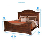 Ensemble de chambre à coucher Lakewood Panel 5 pièces