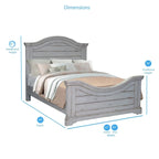 Ensemble de chambre à coucher Lakewood Panel 5 pièces