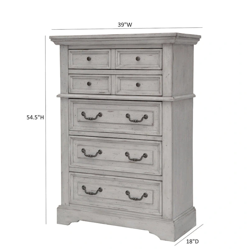 Ensemble de chambre à coucher Lakewood Panel 5 pièces
