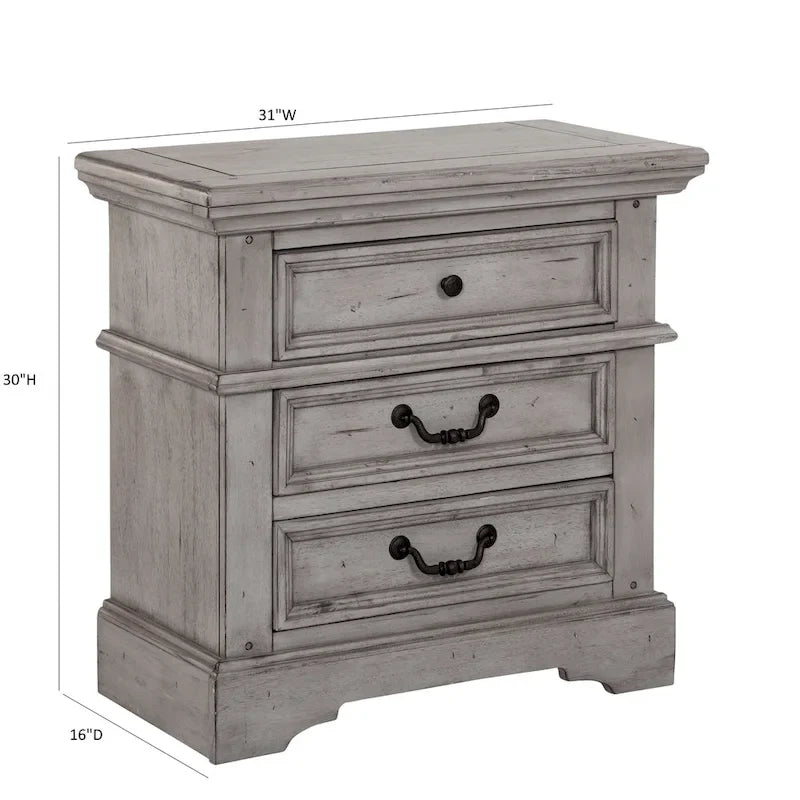 Ensemble de chambre à coucher Lakewood Panel 5 pièces