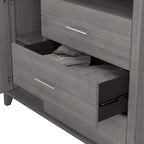 Ensemble de chambre à coucher Somerset 6 pièces pour lit double/queen de Bush Furniture