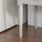 Ensemble de 3 tables de chevet CraftPorch, lit capitonné classique