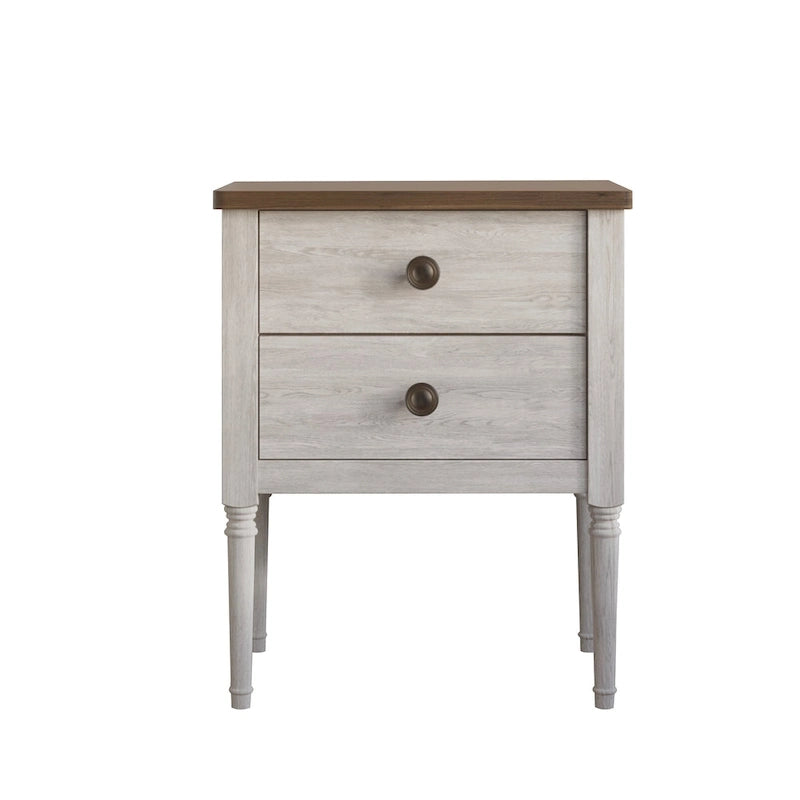 Ensemble de 3 tables de chevet CraftPorch, lit capitonné classique