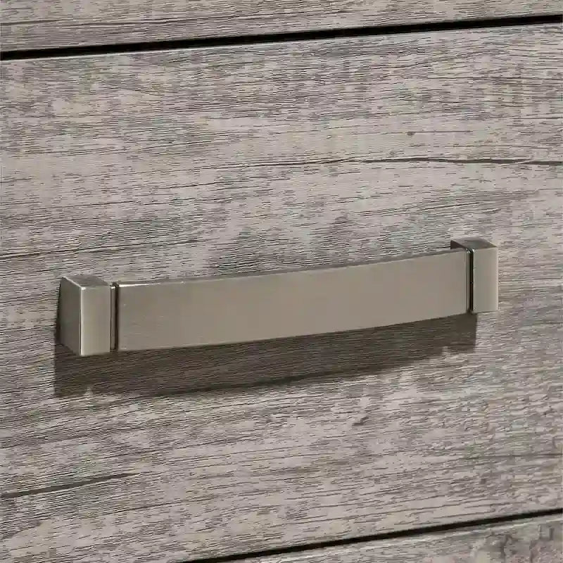 Ensemble de chambre à coucher contemporain 5 pièces Roundhill Furniture Floren en bois gris vieilli