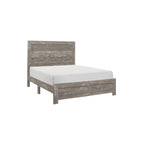 Ensemble de chambre à coucher moderne Tabina 3 pièces gris