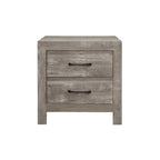 Ensemble de chambre à coucher moderne Tabina 3 pièces gris