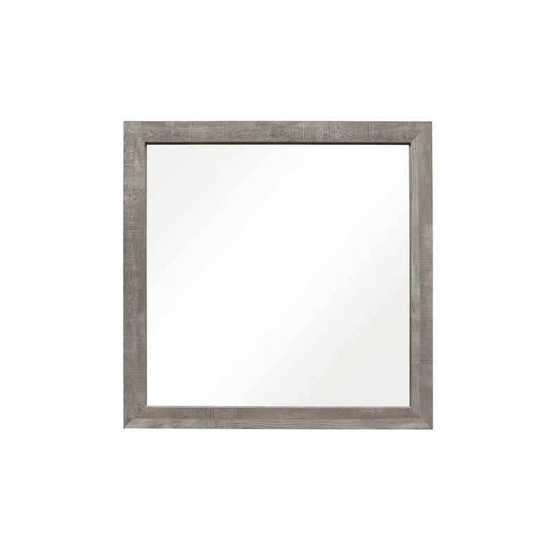 Ensemble de chambre à coucher moderne Tabina 3 pièces gris