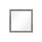 Ensemble de chambre à coucher moderne Tabina 3 pièces gris