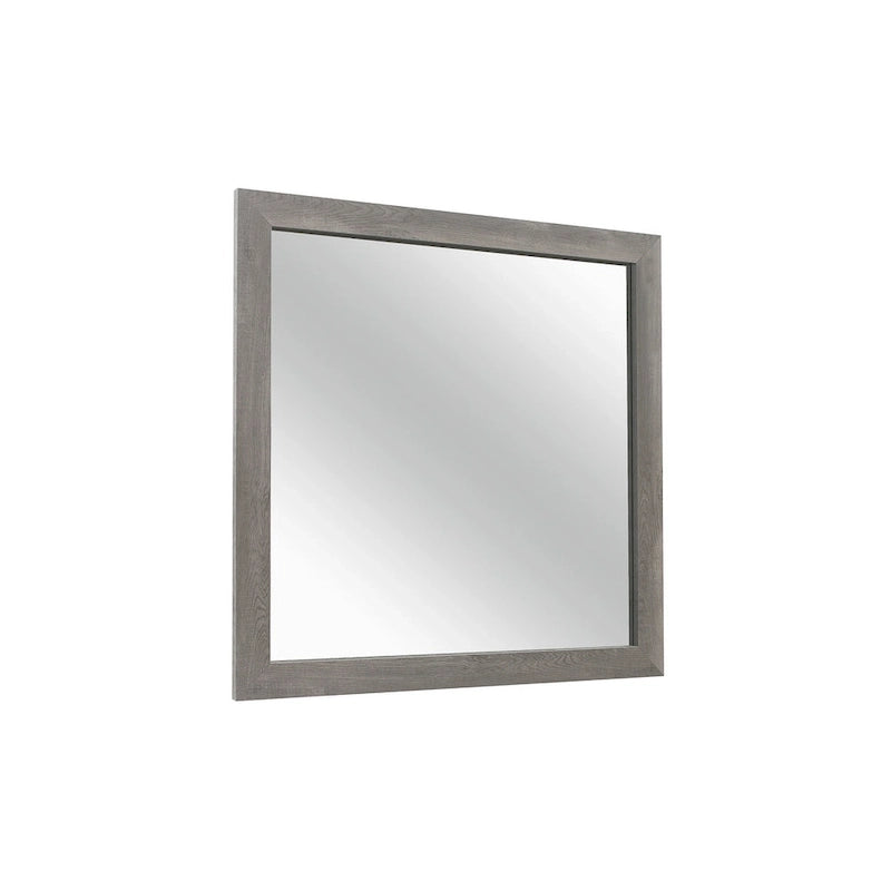 Ensemble de chambre à coucher moderne Tabina 3 pièces gris