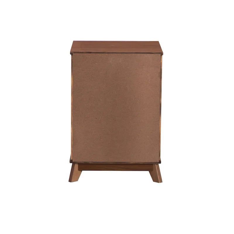 Ensemble de chambre à coucher 3 pièces en bois de pin Purcell avec commode à 6 tiroirs et tables de chevet à 3 tiroirs (ensemble de 2)