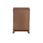 Ensemble de chambre à coucher 3 pièces en bois de pin Purcell avec commode à 6 tiroirs et tables de chevet à 3 tiroirs (ensemble de 2)