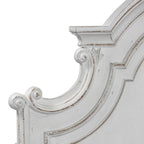 Ensemble lit à panneaux, commode, miroir et table de chevet Magnolia Manor