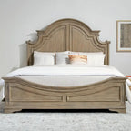 Ensemble lit à panneaux, commode, miroir et table de chevet Magnolia Manor