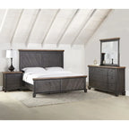 Ensemble de chambre à coucher rustique 4 pièces Steve Silver Overlook