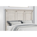 Ensemble de chambre à coucher 5 pièces Roundhill Furniture Renova en bois parchemin vieilli