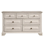 Ensemble de chambre à coucher 5 pièces Roundhill Furniture Renova en bois parchemin vieilli