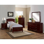 Ensemble de chambre à coucher Lillie 6 pièces en cerisier