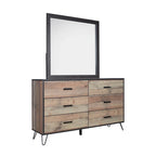 Ensemble de chambre à coucher rustique 5 pièces Slater de New Classic Furniture