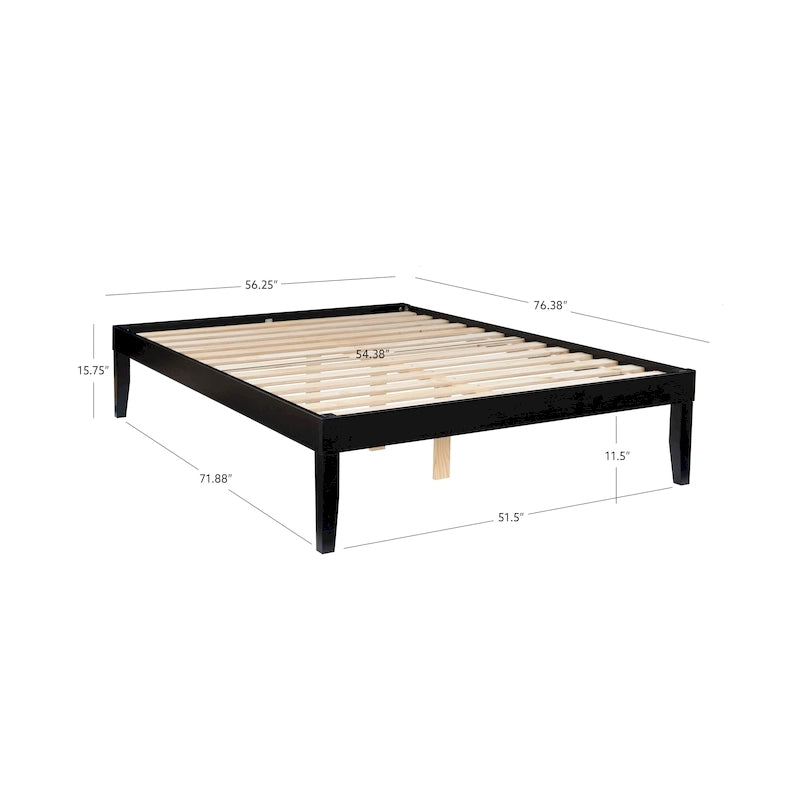 Ensemble de chambre à coucher Purcell 4 pièces avec commode à 6 tiroirs et 2 tables de chevet