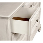 Ensemble de chambre à coucher Roundhill Furniture Renova en bois parchemin vieilli