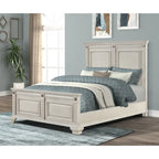 Ensemble de chambre à coucher Roundhill Furniture Renova en bois parchemin vieilli