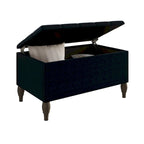 Ensemble de bancs de chambre CraftPorch 2 pièces, lit capitonné à boutons de style transitionnel