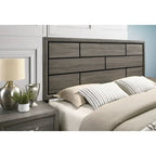Ensemble de chambre à coucher Roundhill Furniture Stout Panel comprenant lit, commode, miroir et table de chevet