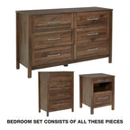Ensemble de chambre à coucher Stonebrook 5 pièces