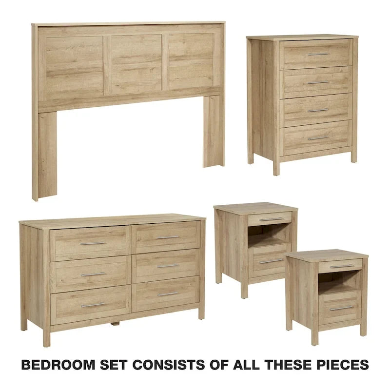 Ensemble de chambre à coucher Stonebrook 5 pièces