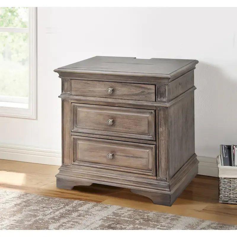 Ensemble de chambre à coucher Steve Silver Havenwood 6 pièces avec panneaux rembourrés