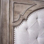 Ensemble de chambre à coucher Steve Silver Havenwood 6 pièces avec panneaux rembourrés