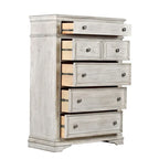 Ensemble de chambre à coucher Steve Silver Havenwood 6 pièces avec panneaux rembourrés