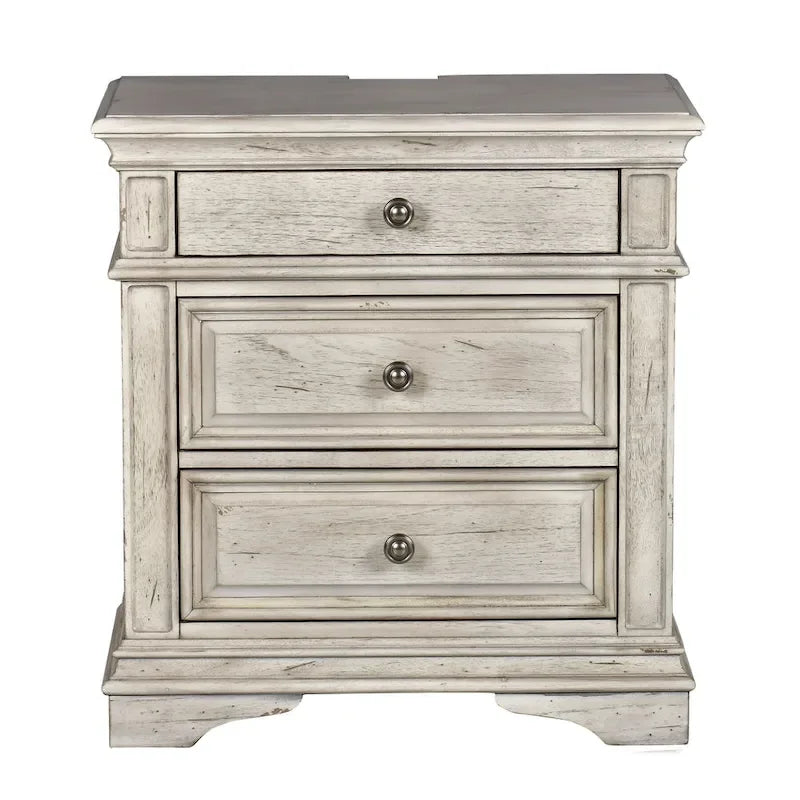 Ensemble de chambre à coucher Steve Silver Havenwood 6 pièces avec panneaux rembourrés