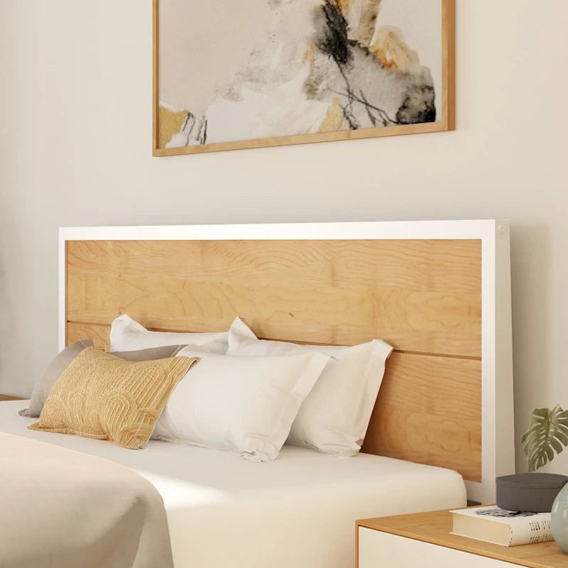 Ensemble de chambre à coucher Plank and Beam 3 pièces, lit king-size, avec 2 tables de chevet
