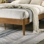Ensemble de chambre à coucher 3 pièces Roundhill Furniture Vichy, lit plateforme avec deux tables de chevet, Queen