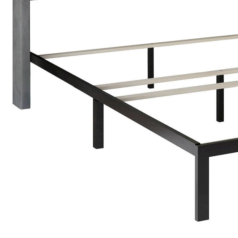 Ensemble de bancs de chambre CraftPorch 2 pièces, lit rembourré à oreilles en velours