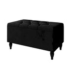 Ensemble de bancs de chambre CraftPorch 2 pièces, lit rembourré à oreilles en velours