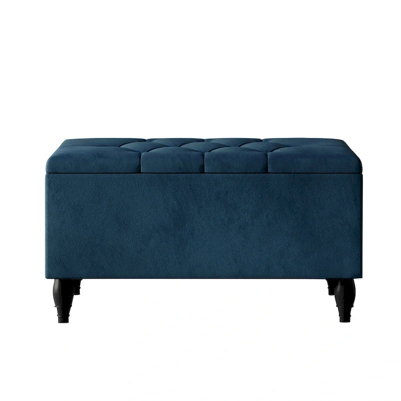 Ensemble de bancs de chambre CraftPorch 2 pièces, lit rembourré à oreilles en velours