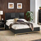 Ensemble de chambre à coucher Elea à chevrons sculptés par iNSPIRE Q Bold