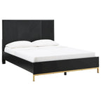 Ensemble de chambre à coucher Elea à chevrons sculptés par iNSPIRE Q Bold