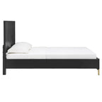 Ensemble de chambre à coucher Elea à chevrons sculptés par iNSPIRE Q Bold