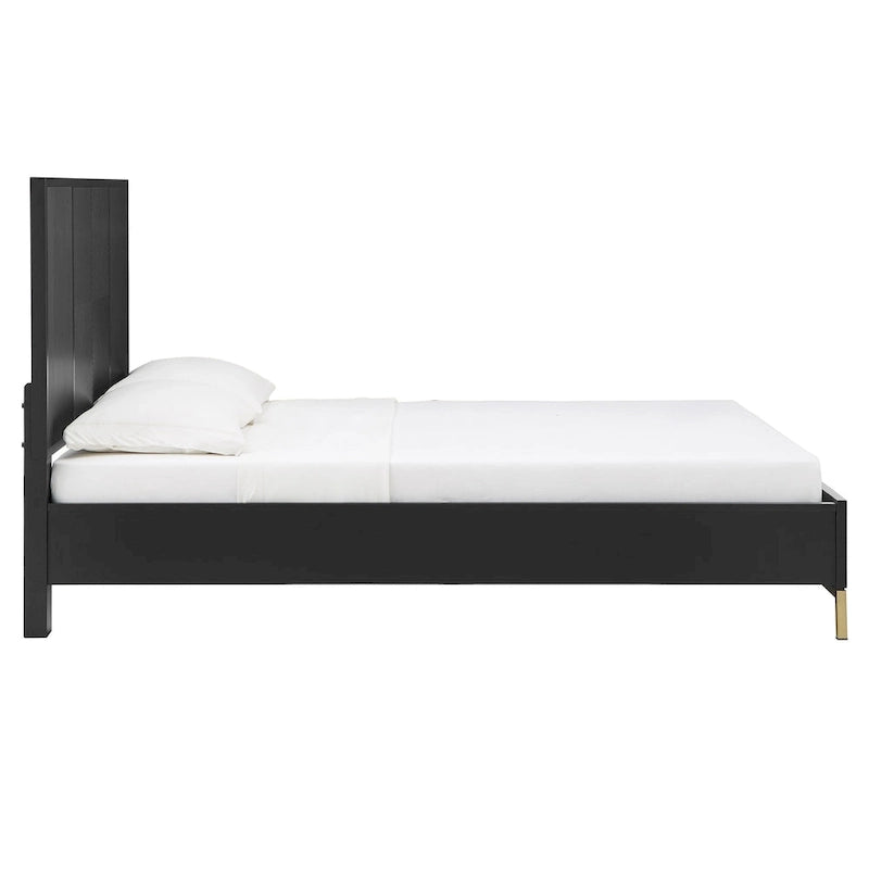 Ensemble de chambre à coucher Elea à chevrons sculptés par iNSPIRE Q Bold