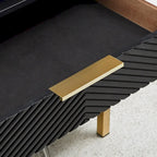 Ensemble de chambre à coucher Elea à chevrons sculptés par iNSPIRE Q Bold