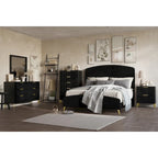 Ensemble de chambre à coucher 4 pièces Worthington de New Classic Furniture avec table de chevet