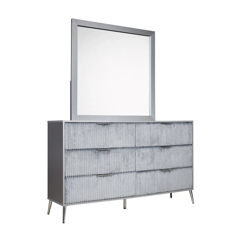 Ensemble de chambre à coucher 4 pièces Worthington de New Classic Furniture avec table de chevet