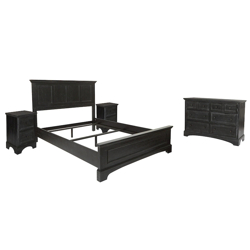 Ensemble de chambre à coucher Farmhouse Basics 4 pièces pour lit queen