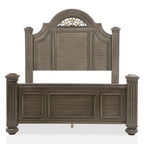 Ensemble de chambre à coucher traditionnel Vame en bois gris, 5 pièces, par Furniture of America