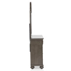 Ensemble de chambre à coucher traditionnel Vame en bois gris, 5 pièces, par Furniture of America