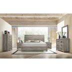 The Gray Barn Rousham Garden Weathered Grey Wood 6-piece Bedroom Set