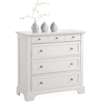 Ensemble de chambre à coucher Naples 3 pièces blanc cassé pour lit queen